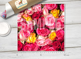 Roses background  Patterned HTV 337